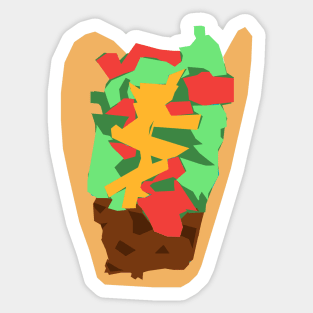 Taco Time Sticker